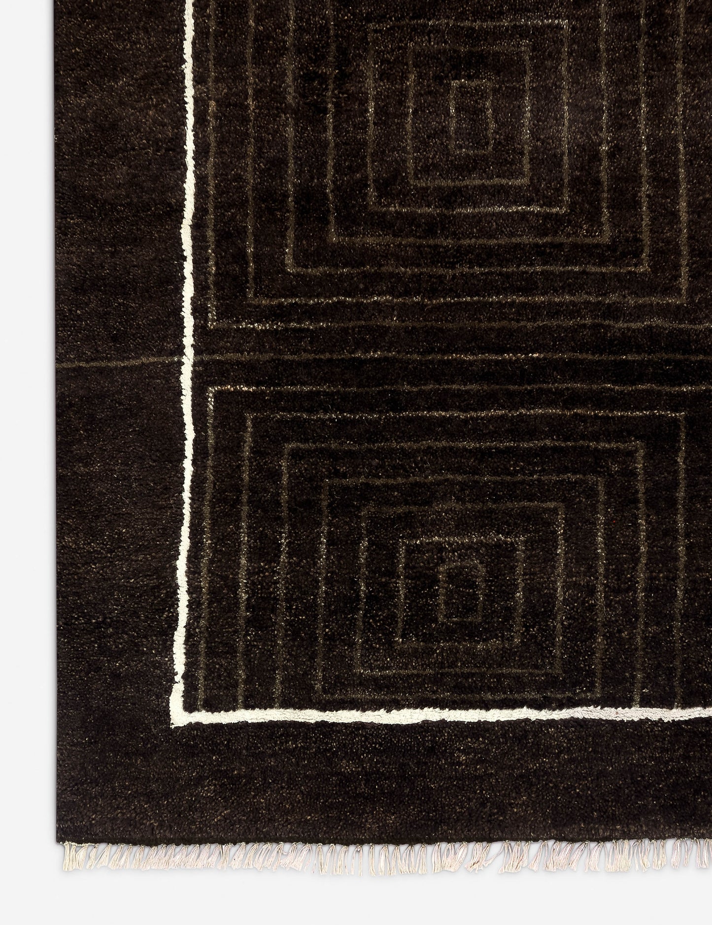 Tapis en laine noué à la main Barcelona par Button Atelier x Co.House Designs