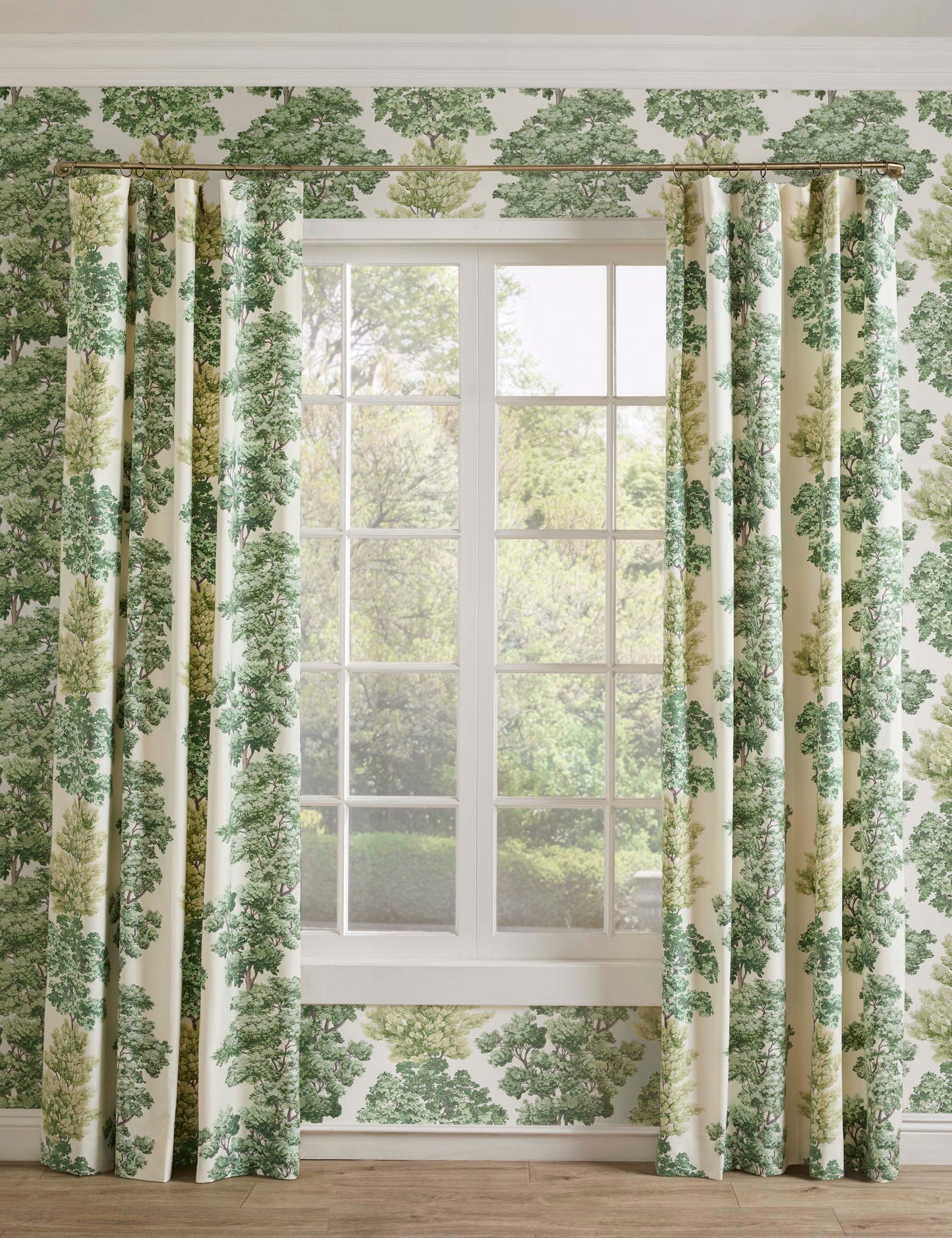 Panneau de rideau Central Park par Scalamandre