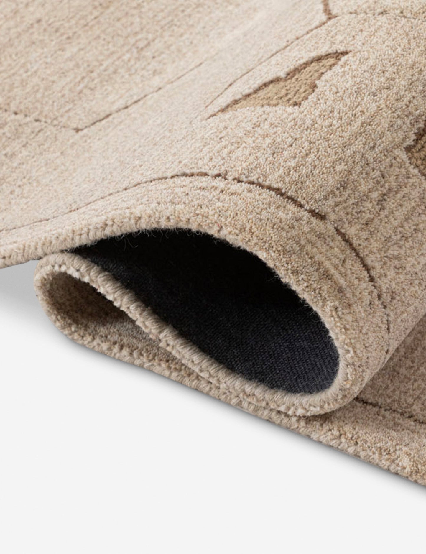 Tapis en laine touffeté à la main Malin