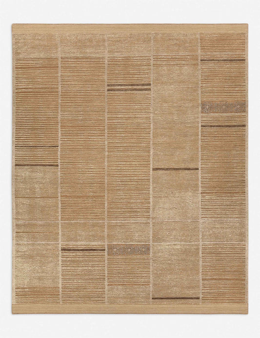 Tapis en laine noué à la main Kindholm