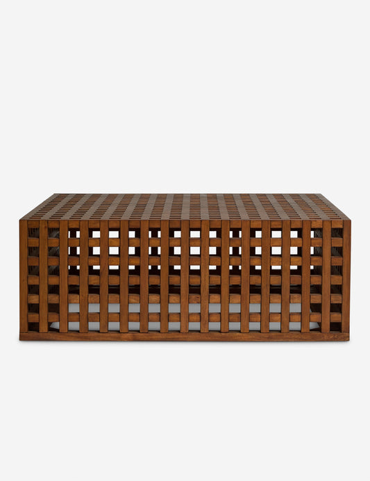 Table basse carrée Hila par Sarah Sherman Samuel