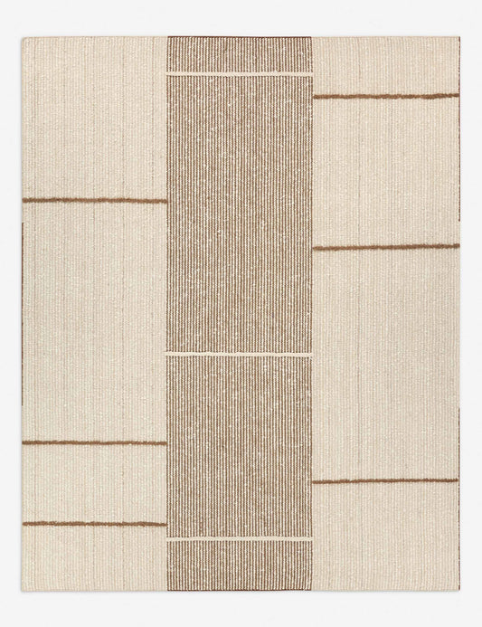 Tapis en laine tissé à la main Krane