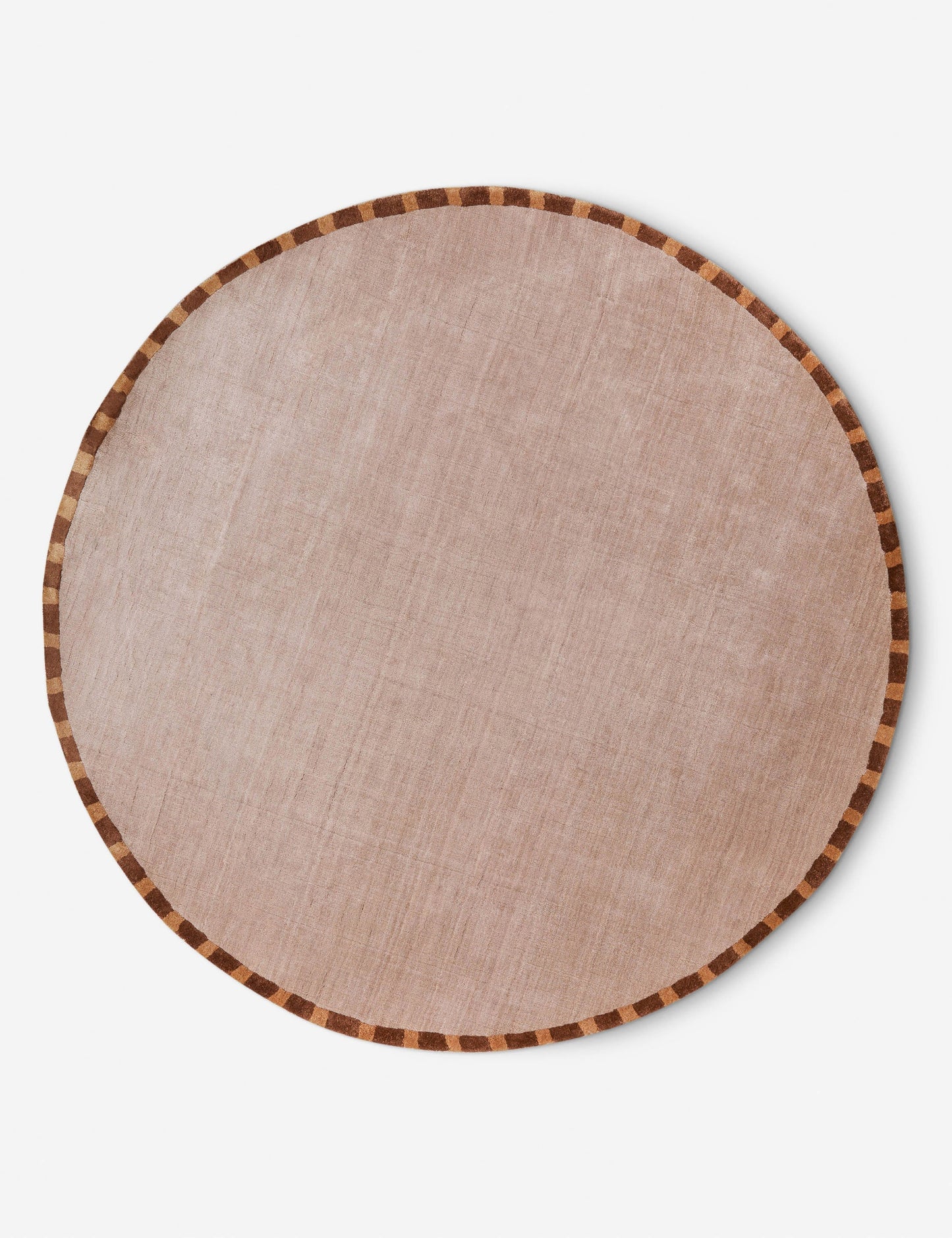 Échantillon de tapis en viscose tissé à la main Rajaa, Blush par Sarah Sherman Samuel 12 x 12