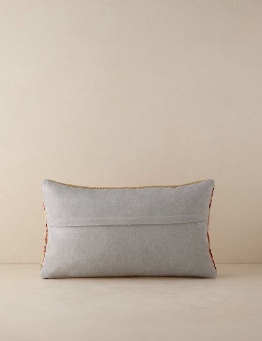 Coussin lombaire vintage n° 186, 12 x 20