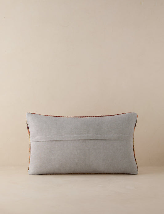 Coussin lombaire vintage n° 201, 12 x 20