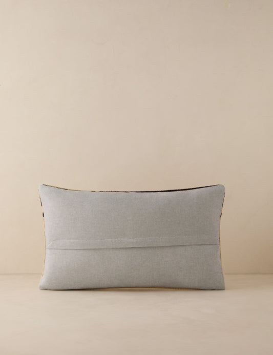 Coussin lombaire vintage n° 203, 12 x 20