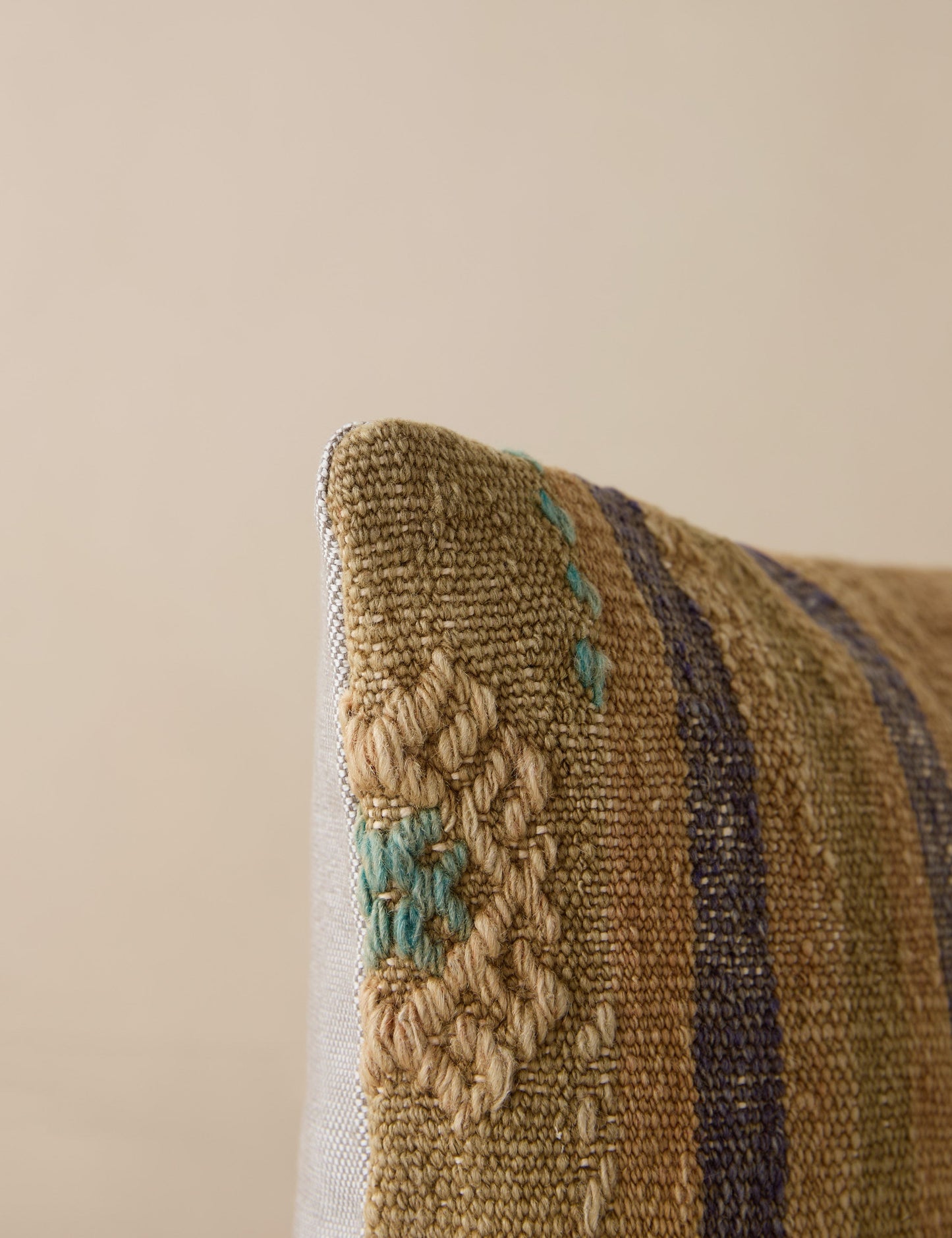 Coussin lombaire vintage n° 209, 12 x 20