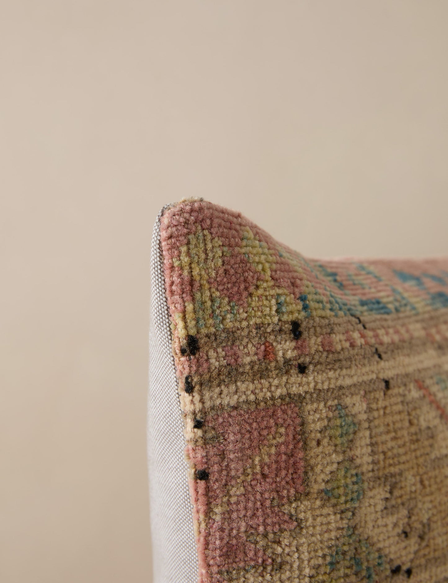 Coussin lombaire vintage n° 250, 16 x 24