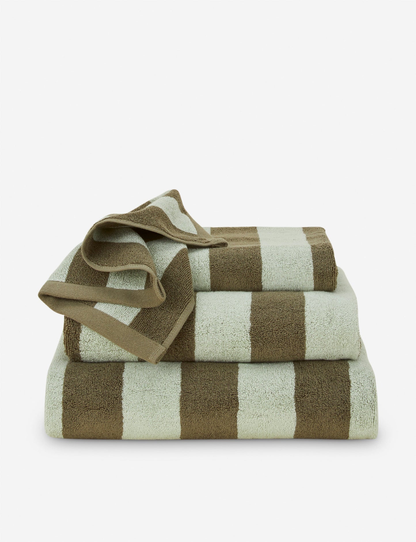 Collection de serviettes éponge simples par Hawkins New York