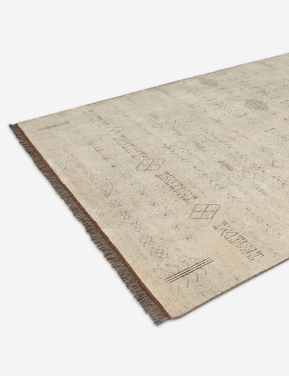 Tapis en laine noué à la main belge par Button Atelier x Co.House Designs