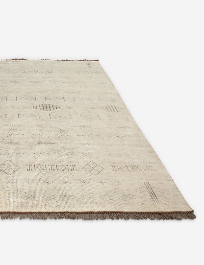 Tapis en laine noué à la main belge par Button Atelier x Co.House Designs