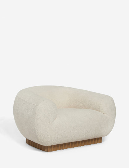 Fauteuil d'appoint Billow par Sarah Sherman Samuel