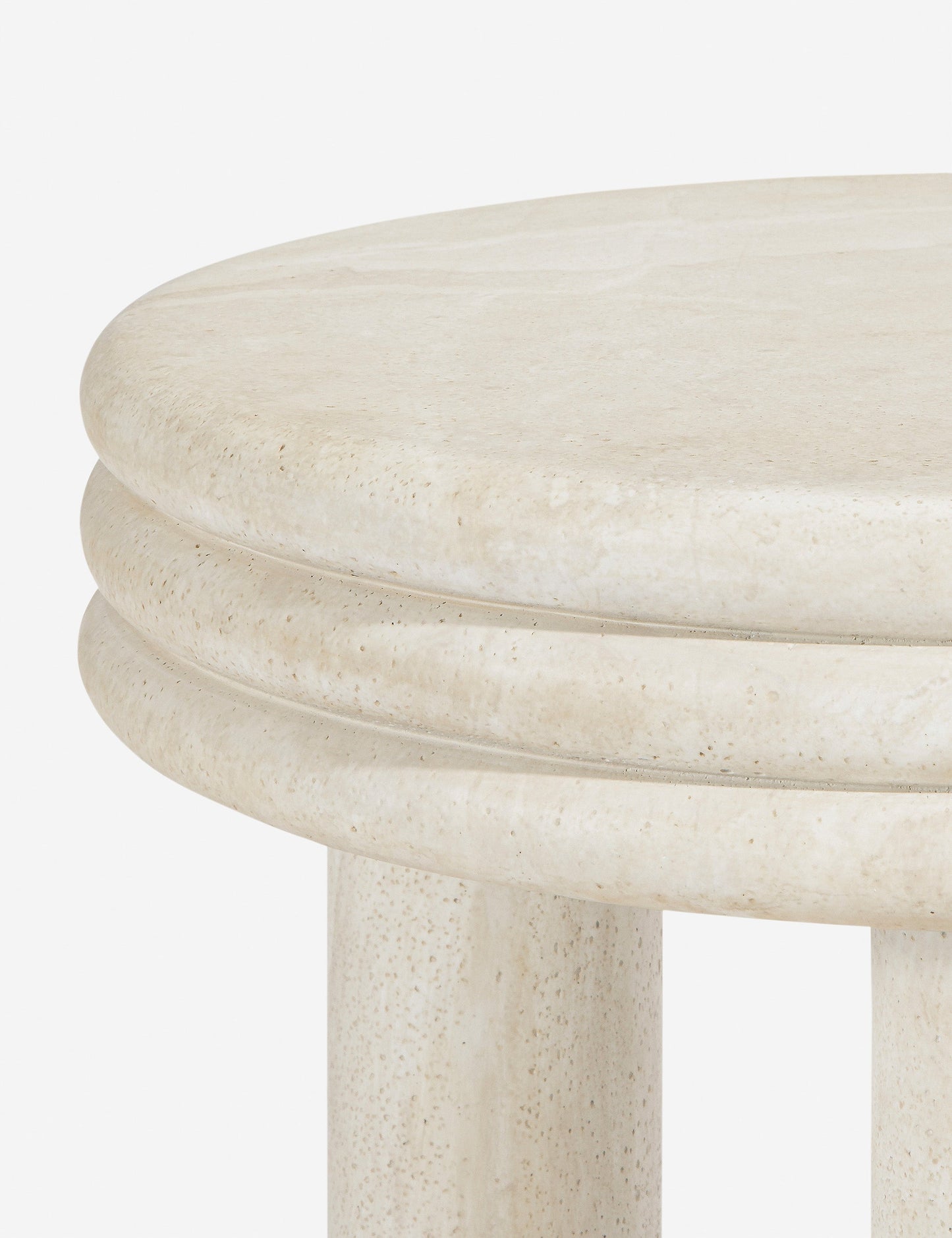 Table d'appoint ronde Roma par Button Atelier x Co.House Designs