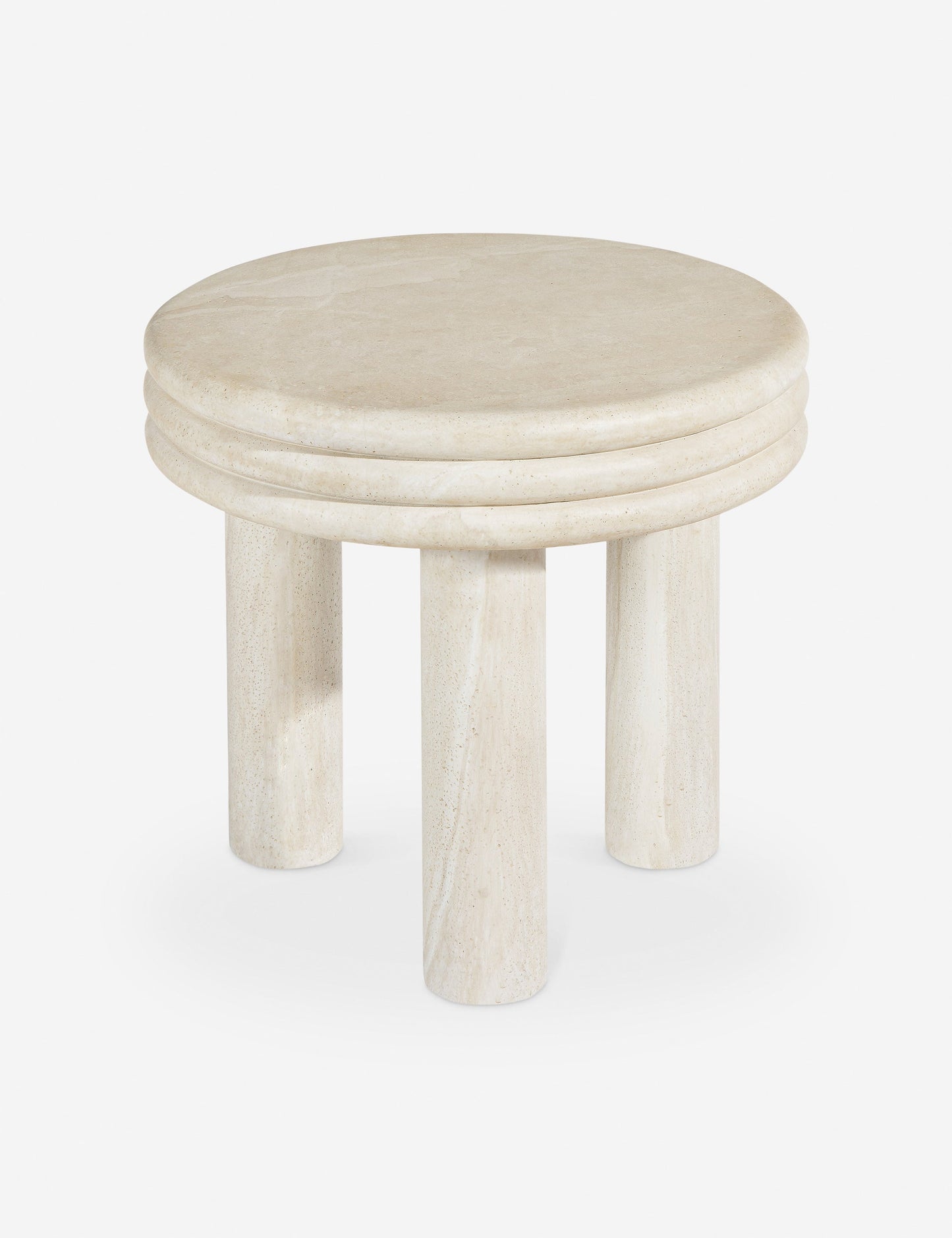 Table d'appoint ronde Roma par Button Atelier x Co.House Designs