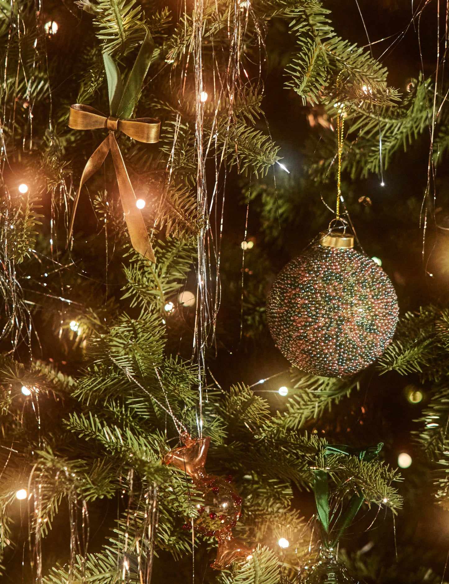 Ornement en verre Milay (lot de 2)