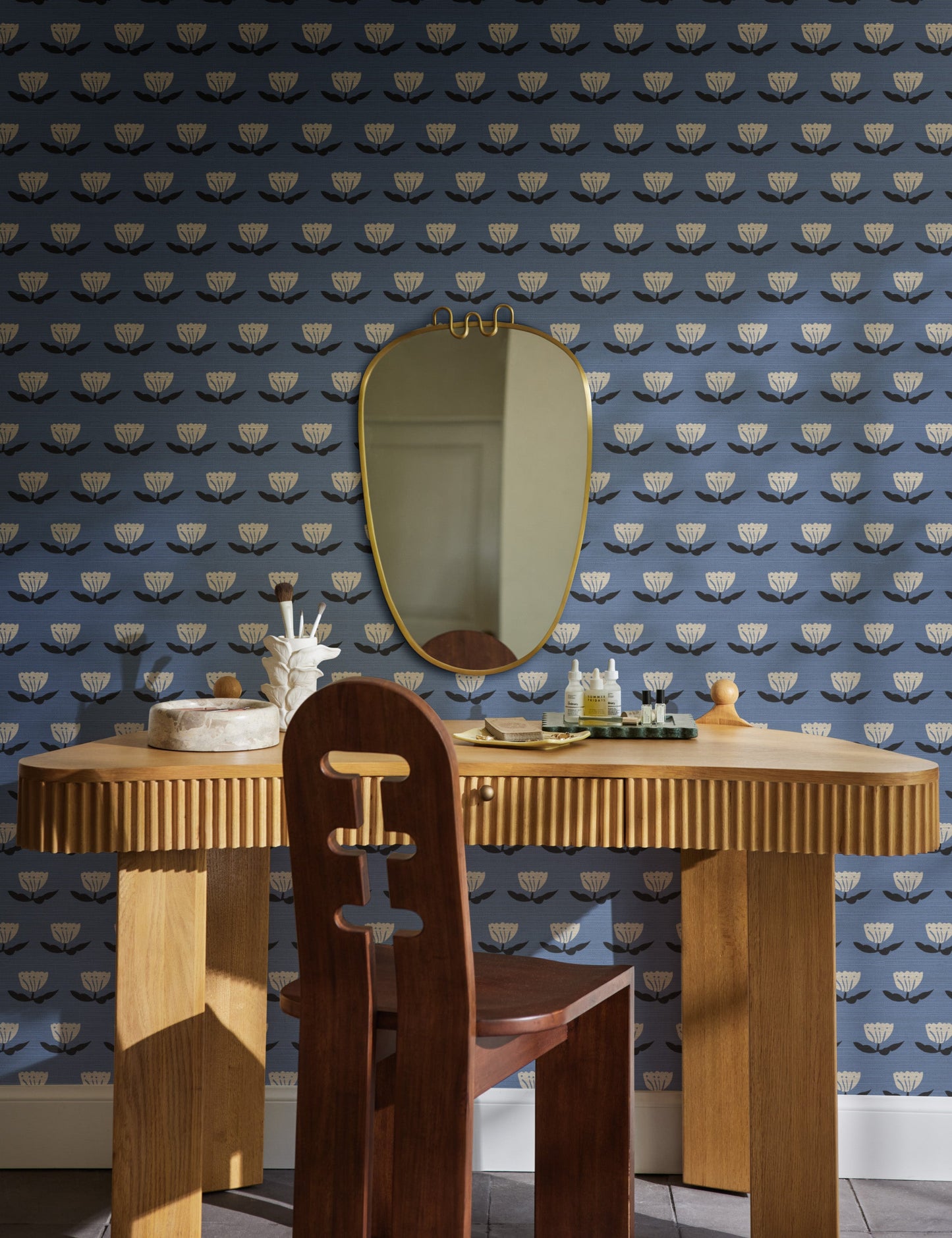 Papier peint Janna Grasscloth par Sarah Sherman Samuel