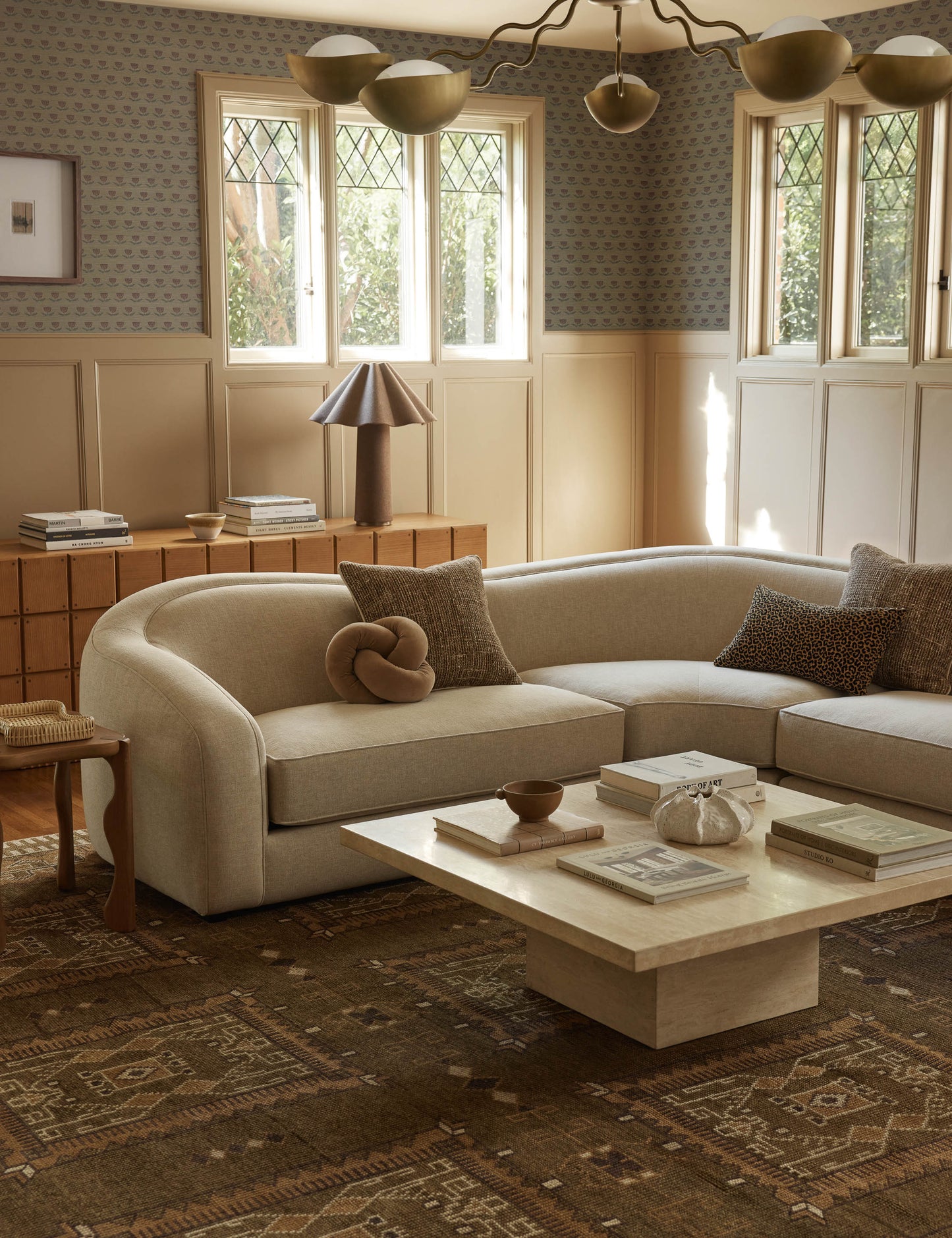 Papier peint Janna Grasscloth par Sarah Sherman Samuel