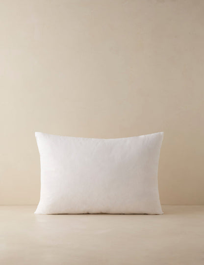 Coussin décoratif en plumes et duvet