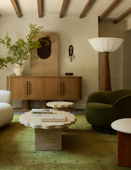 Applique à bougie en ruban par Sarah Sherman Samuel