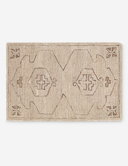 Tapis en laine touffeté à la main Malin