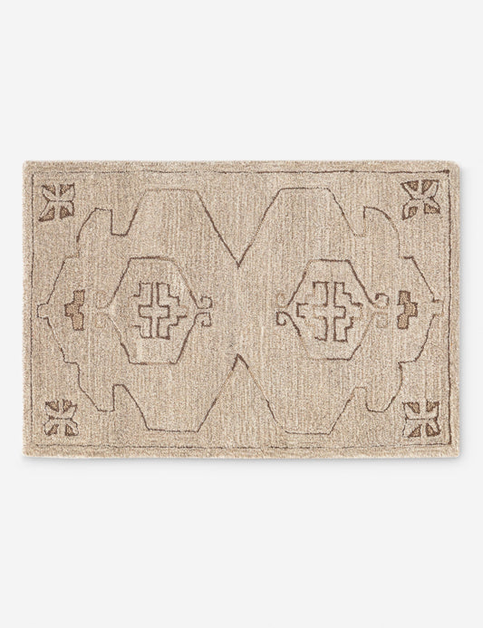 Tapis en laine touffeté à la main Malin