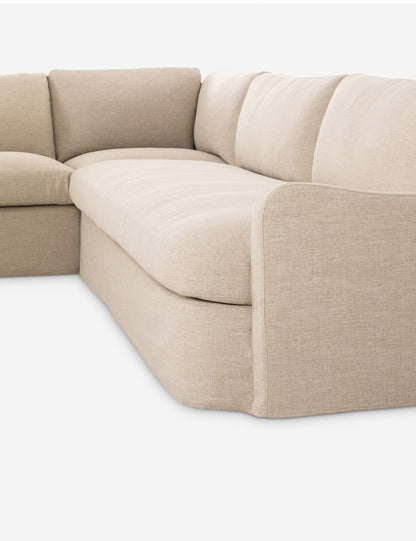 Canapé d'extérieur sectionnel Aurelia par Amber Lewis x Four Hands