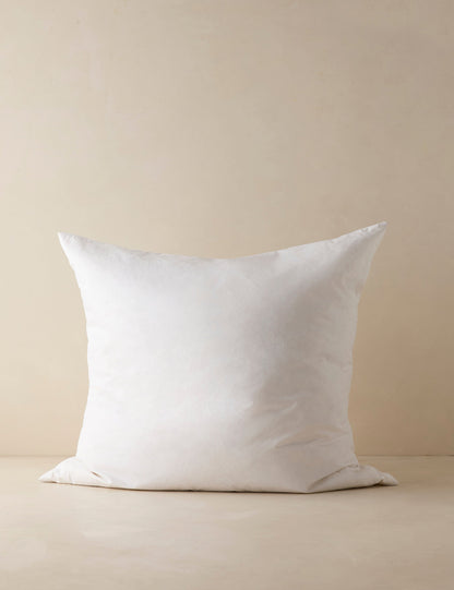 Coussin décoratif en plumes et duvet