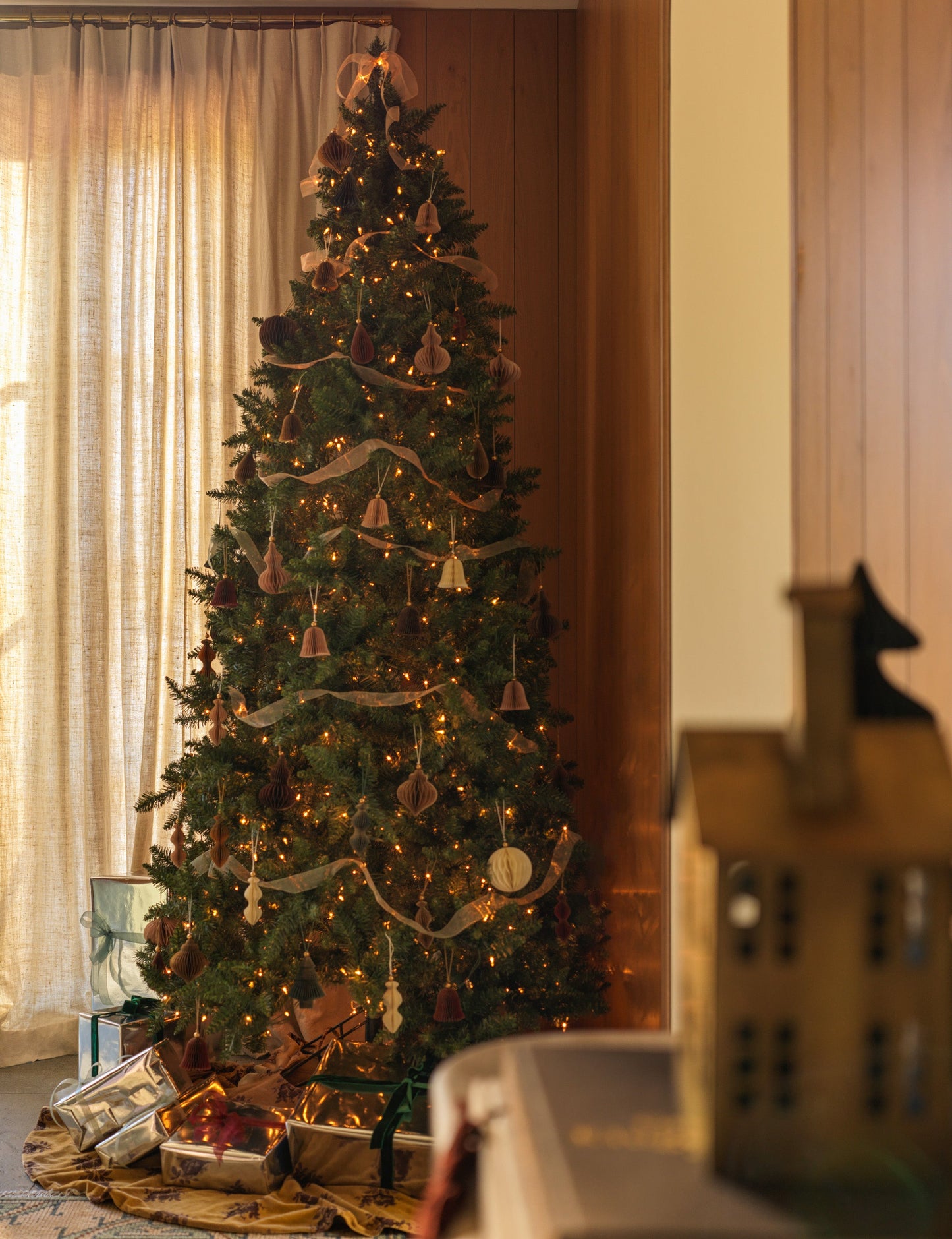 Décorations en papier Revel (lot de 4)