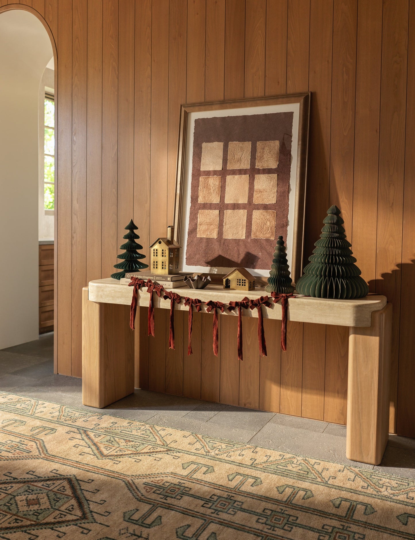 Arbres de cheminée en papier Revel (ensemble de 3)