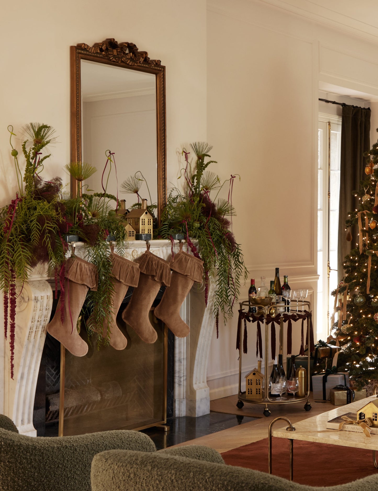 Bas de velours Mauree