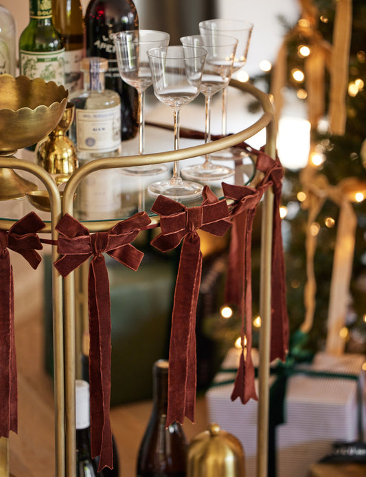 Guirlande de velours Mauree