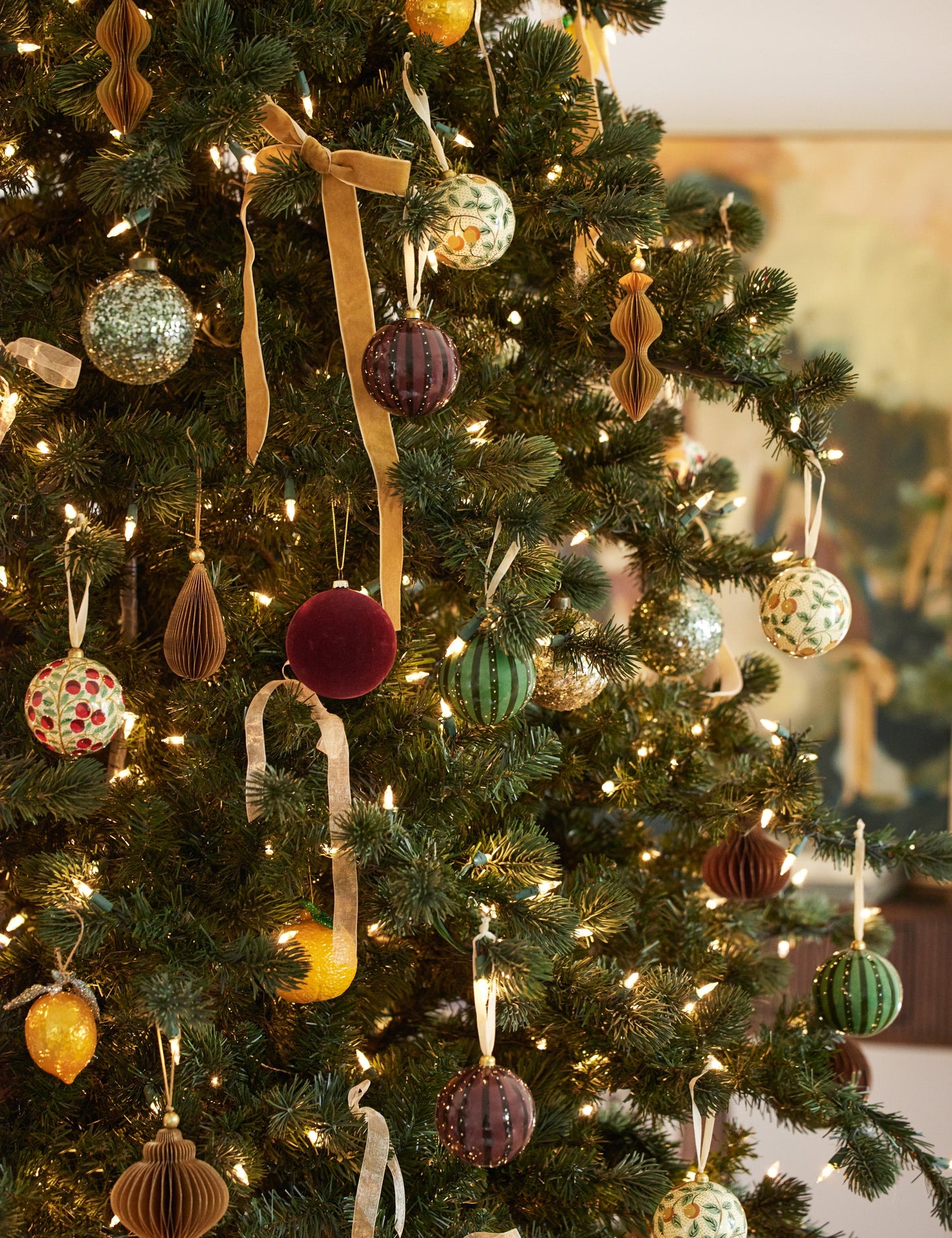 Décorations en papier Revel (lot de 4)