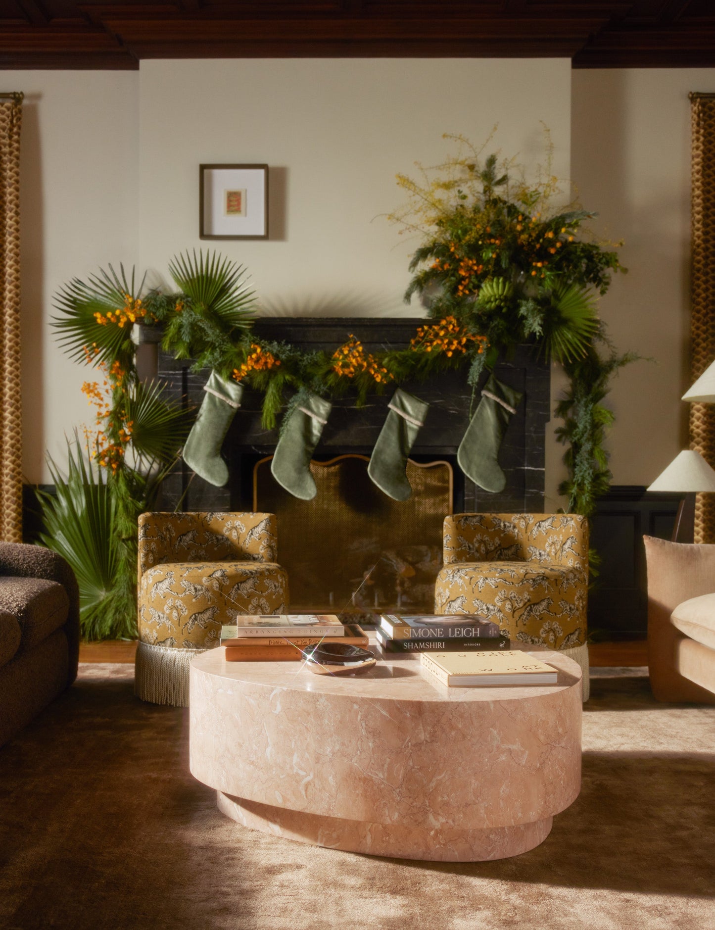 Écran de cheminée Rook par Sarah Sherman Samuel