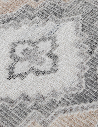 Tapis en laine tissé à la main Lenya