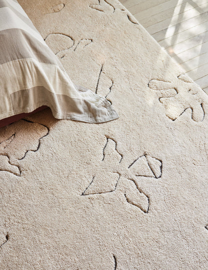 Tapis en laine noué à la main Narsi par Sarah Sherman Samuel