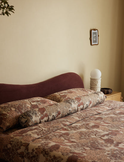 Coussin en lin Garden Walk par Sarah Sherman Samuel