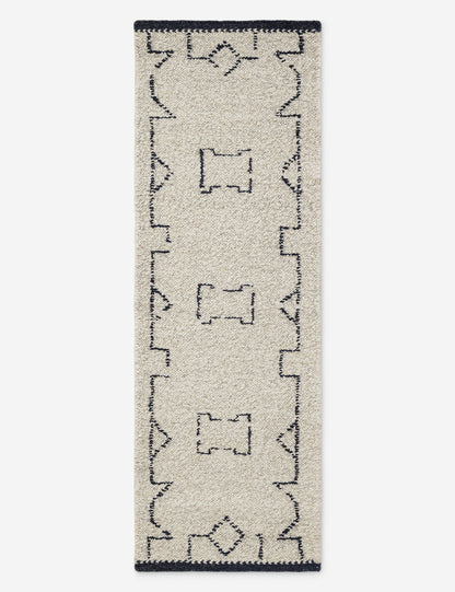 Tapis en laine tissé à plat Ciera