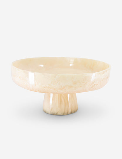 Bol sur pied en résine Marika