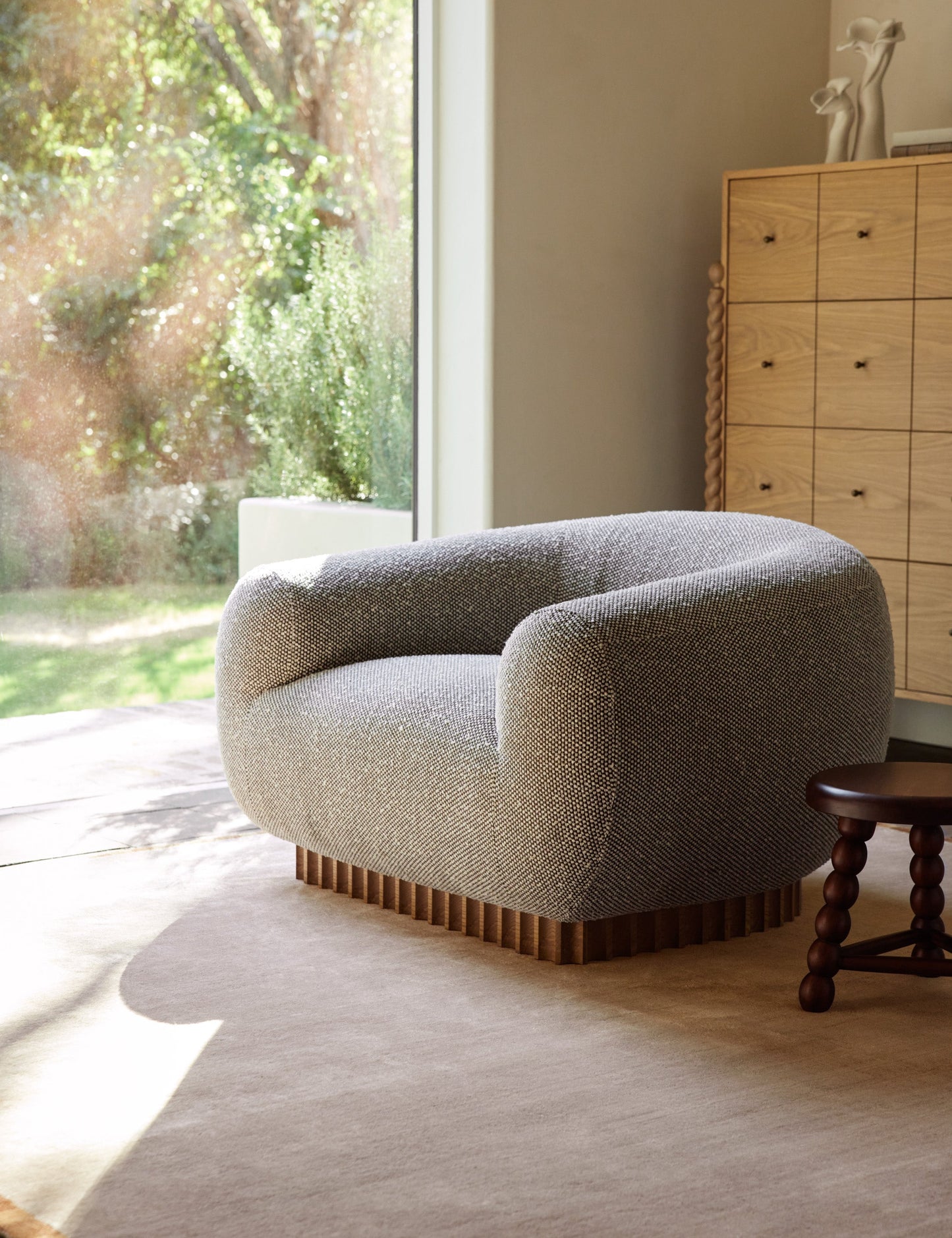Fauteuil d'appoint Billow par Sarah Sherman Samuel
