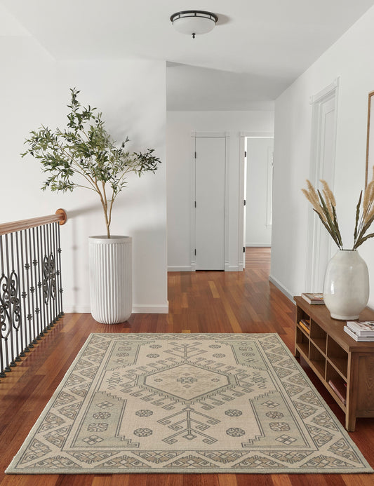 Tapis en laine mélangée Navia