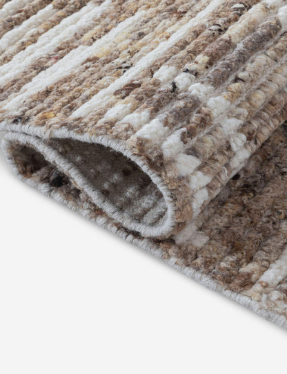 Tapis en laine noué à la main Isamu