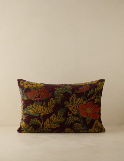 Oreiller en velours Agnetha