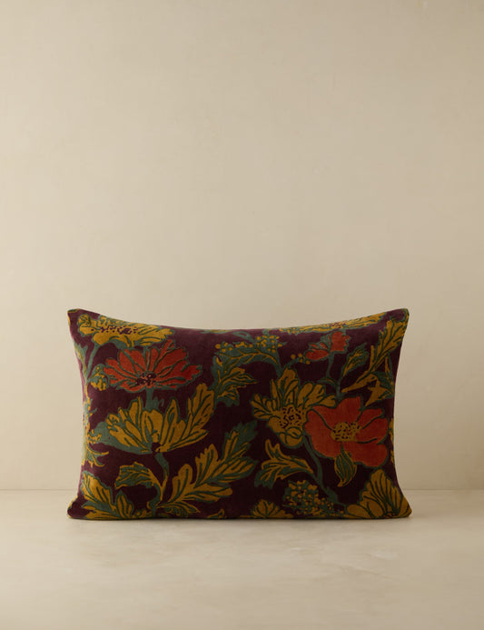 Oreiller en velours Agnetha