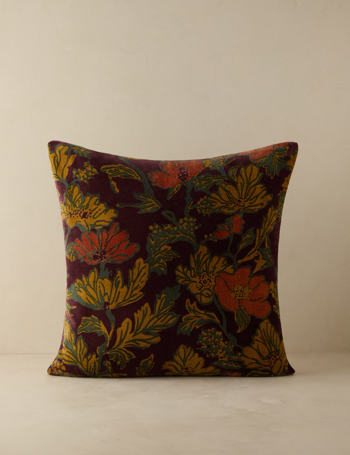 Oreiller en velours Agnetha