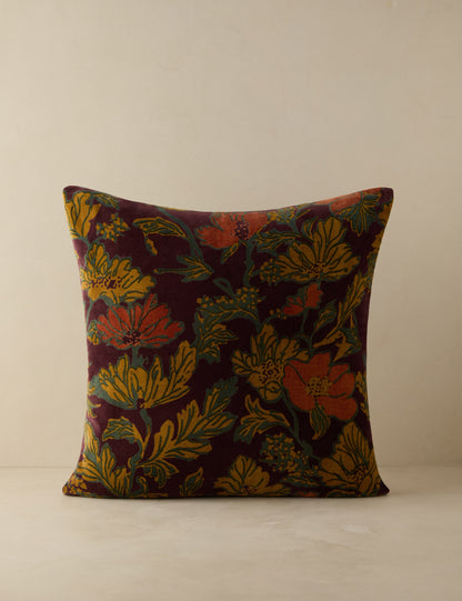 Oreiller en velours Agnetha