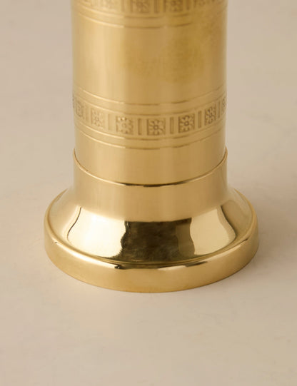 Moulin à sel en laiton Atlas