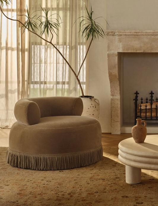 Chaise pivotante Lenny par Button Atelier x Co.House Designs