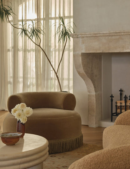 Chaise pivotante Lenny par Button Atelier x Co.House Designs