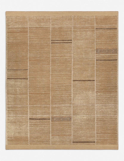 Tapis en laine noué à la main Kindholm