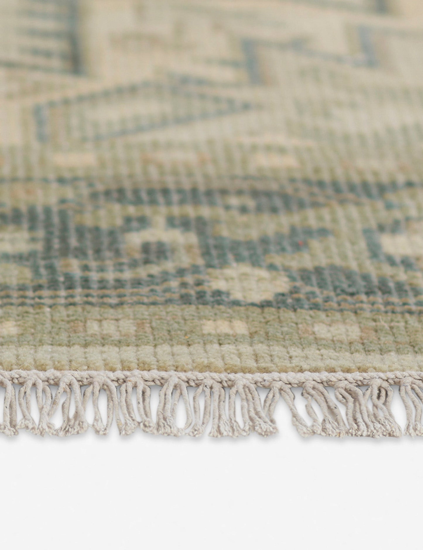 Tapis en laine noué à la main Isandro